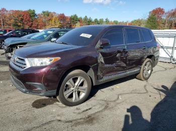  Salvage Toyota Highlander