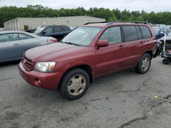  Salvage Toyota Highlander