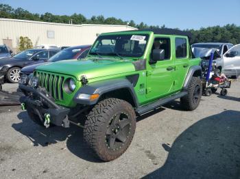  Salvage Jeep Wrangler