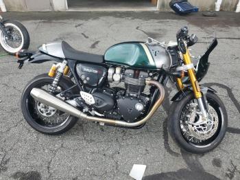  Salvage Triumph Motorcycle Thruxton R