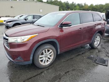  Salvage Toyota Highlander