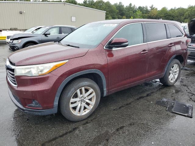  Salvage Toyota Highlander