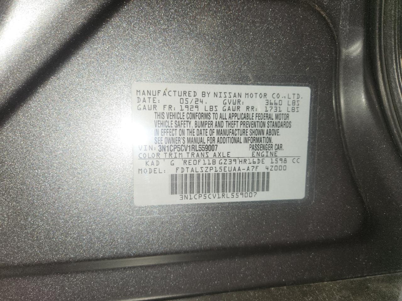 Nissan Kicks Sv Image 13