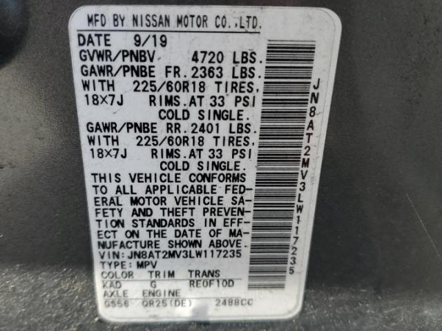 Nissan Rogue S Image 3