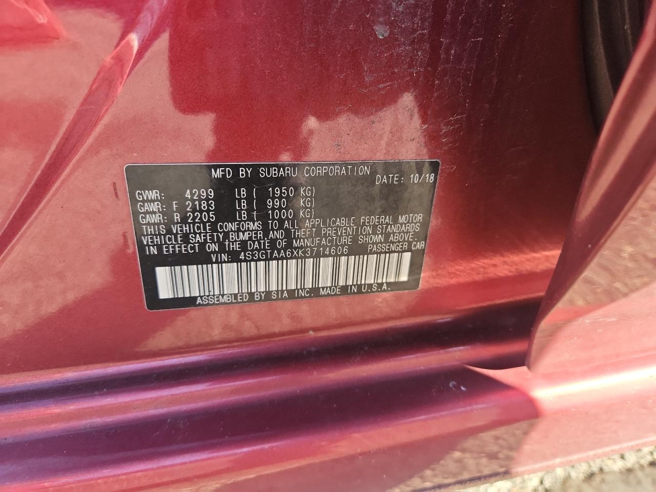 Subaru Impreza Image 8