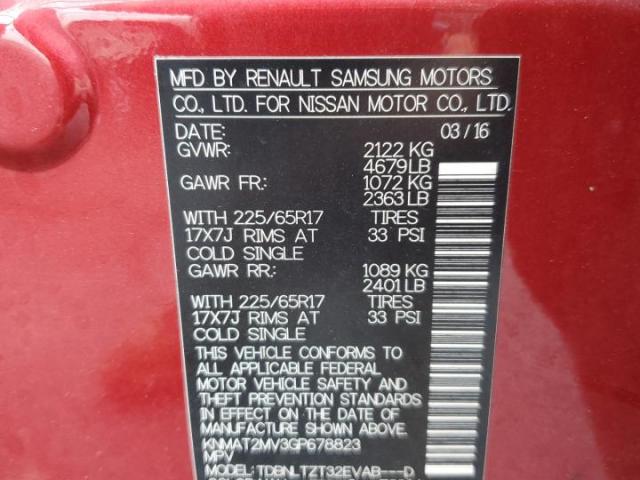 Nissan Rogue S Image 8