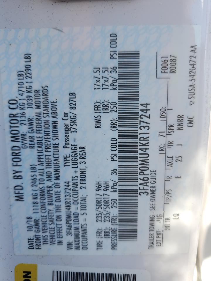 Ford Fusion Sel Image 11