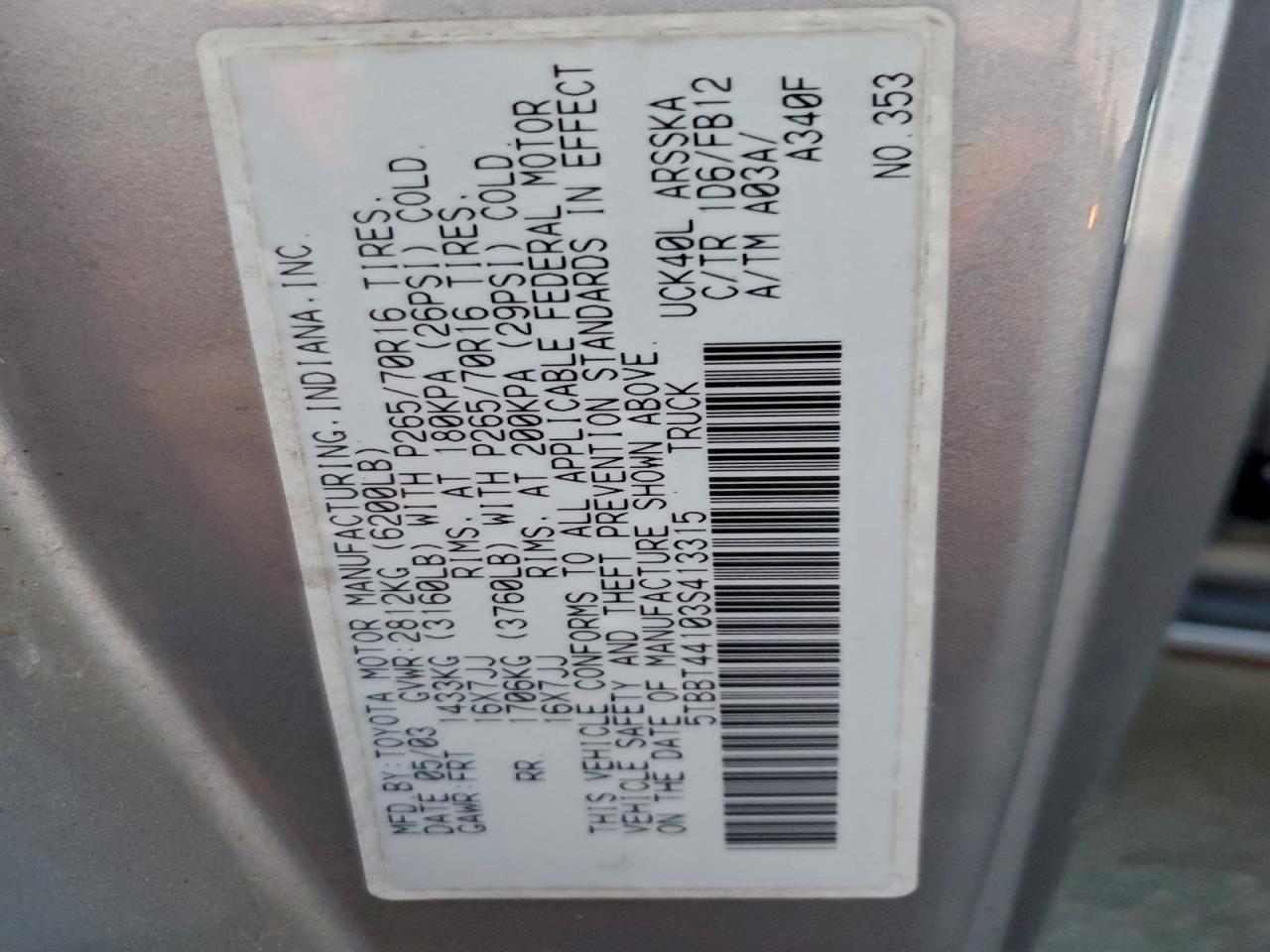 Toyota Tundra Access Cab Sr5 Image 8