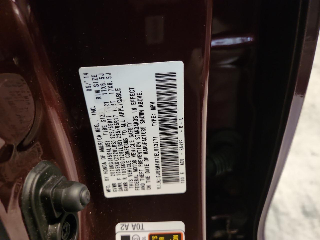 Honda Crv Exl Image 11