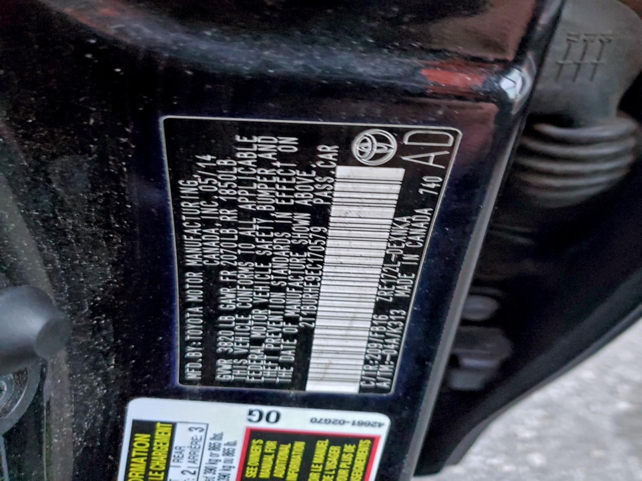 Toyota Corolla L Image 12