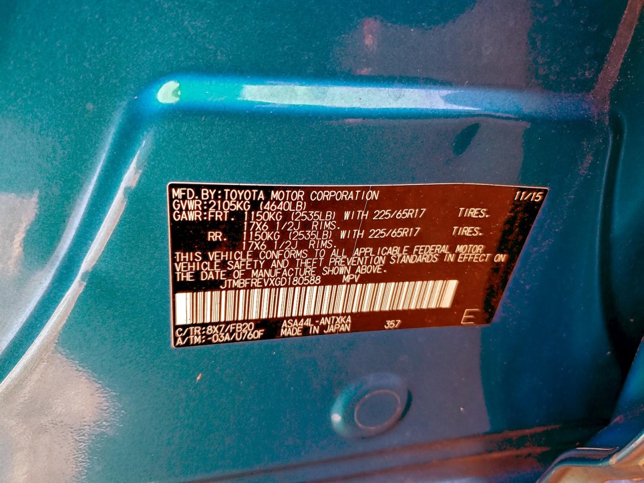 Toyota RAV4 Le Image 11