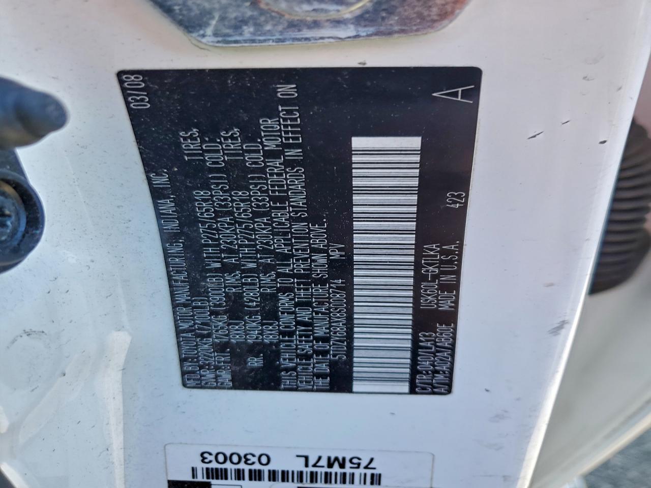 Toyota Sequoia Limited Image 10