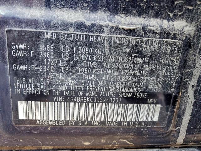 Subaru Outback 2.5i Limited Image 10