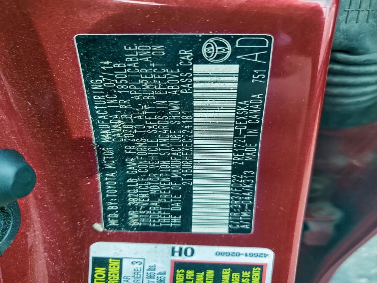 Toyota Corolla L Image 9