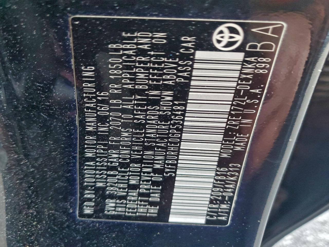 Toyota Corolla L Image 5