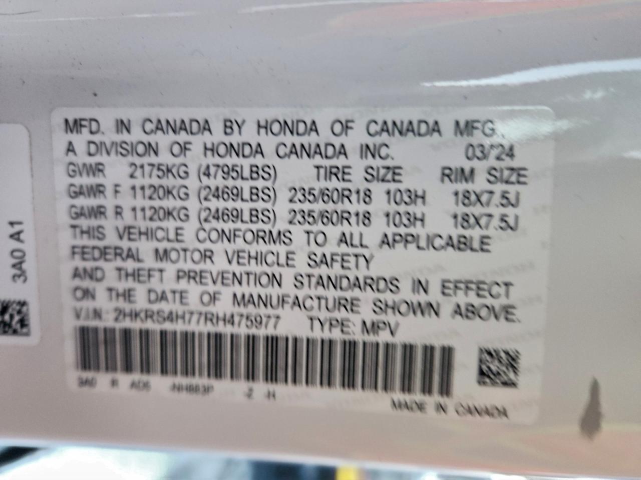 Honda Crv Exl Image 7