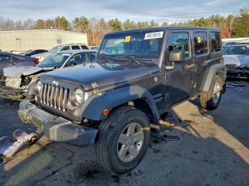  Salvage Jeep Wrangler