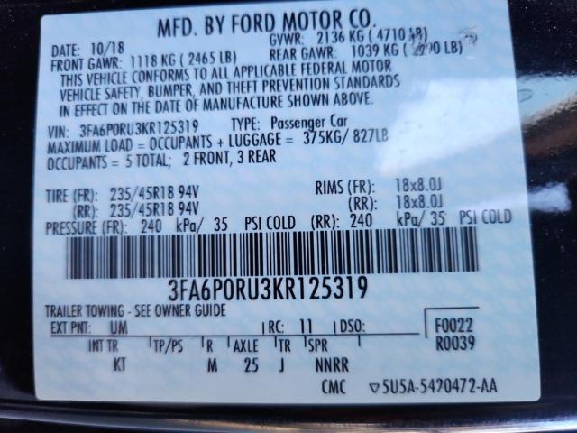 Ford Fusion Titanium Image 12