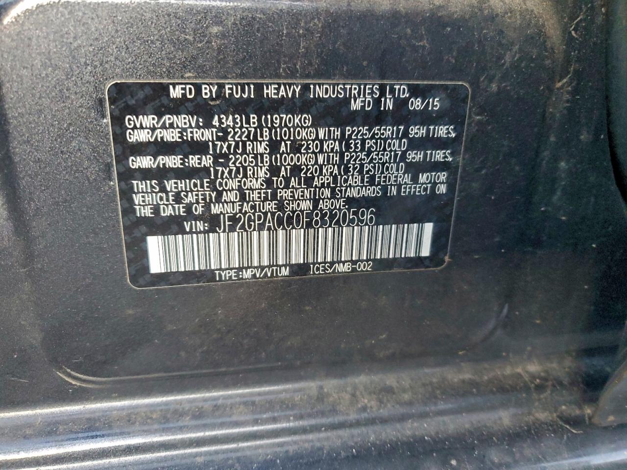 Subaru Xv 2.0 Premium Image 13