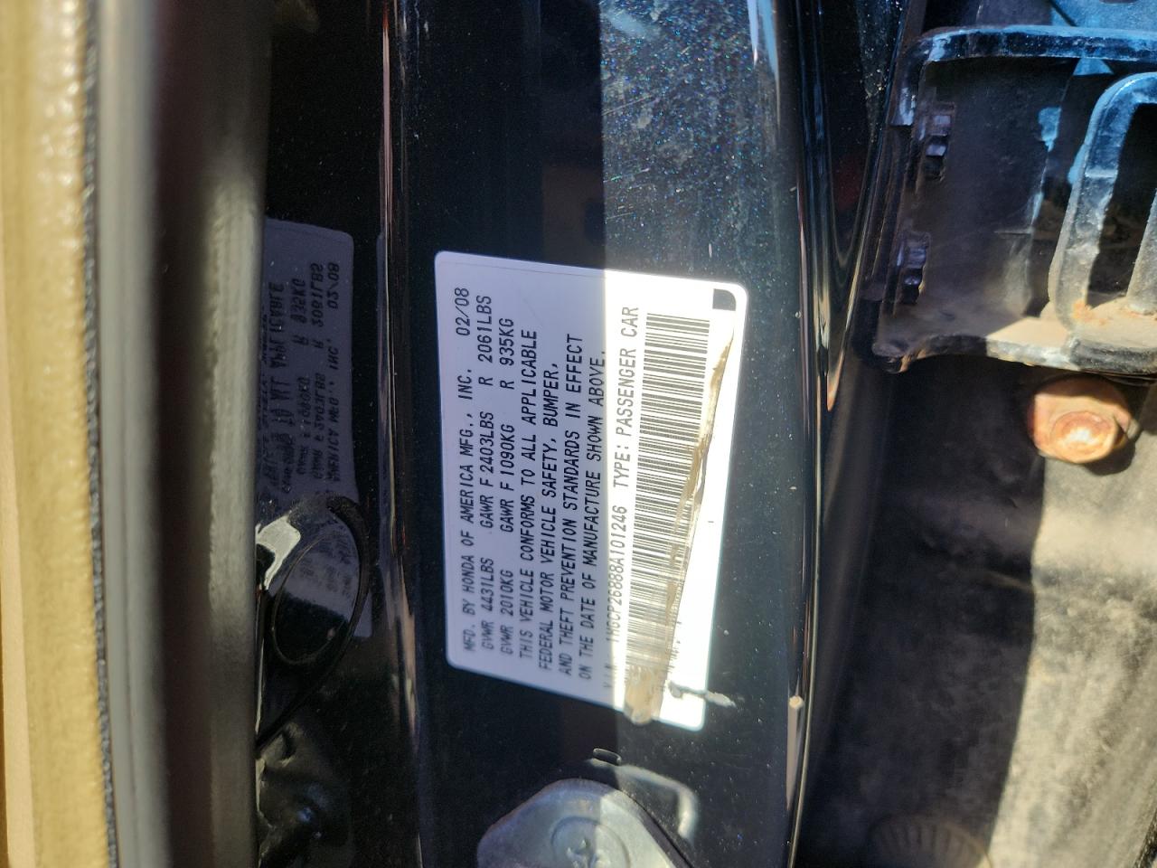 Honda Accord Exl Image 8