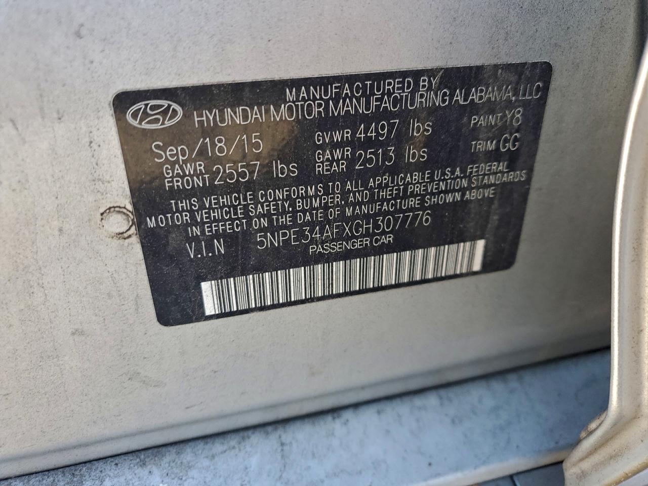 Hyundai SONATA Sport Image 10