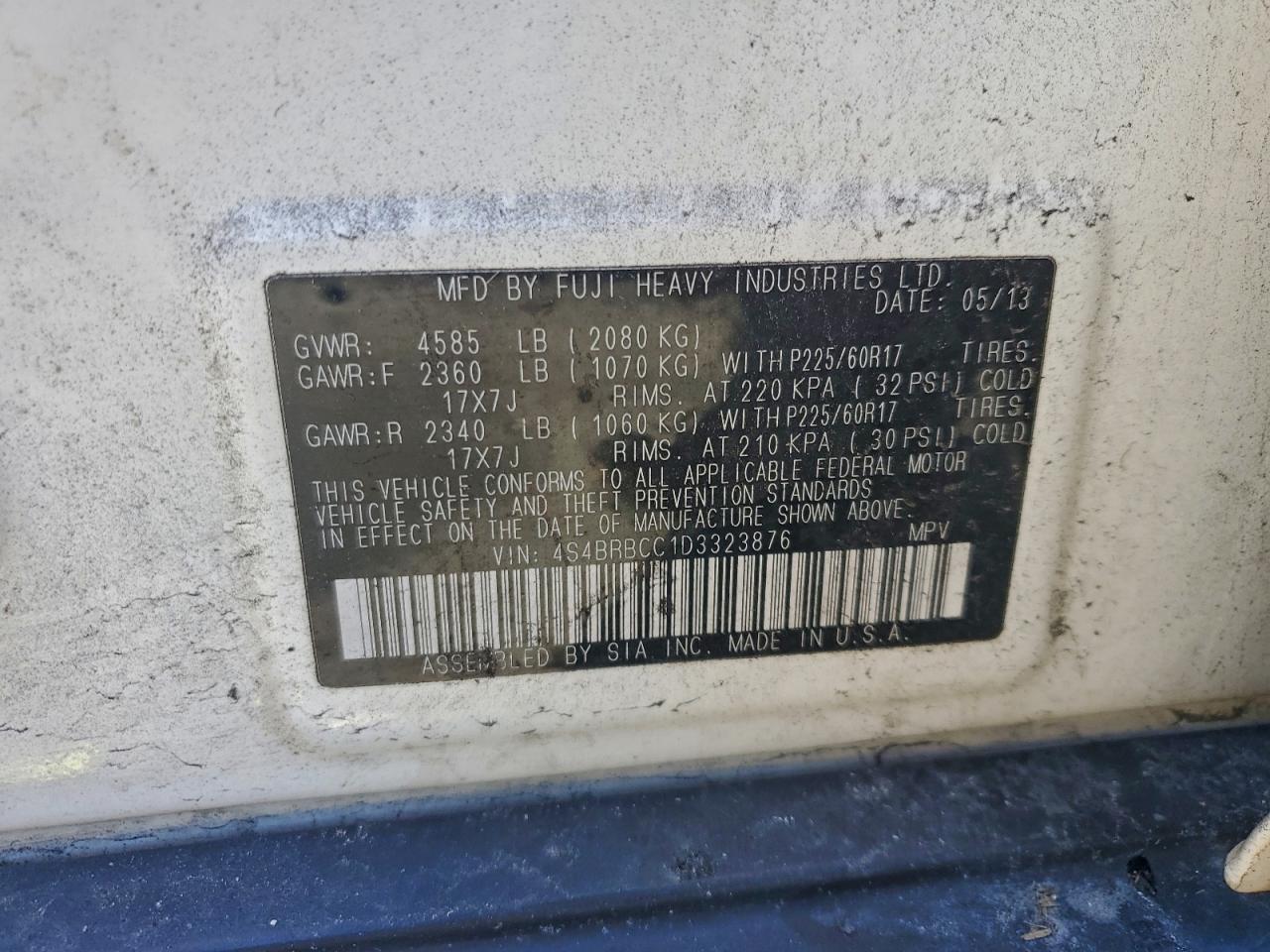 Subaru Outback 2.5i Premium Image 10