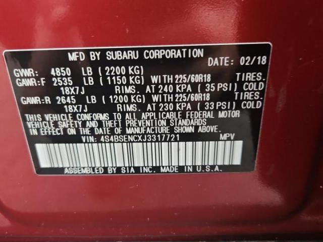 Subaru Outback 3.6r Limited Image 11