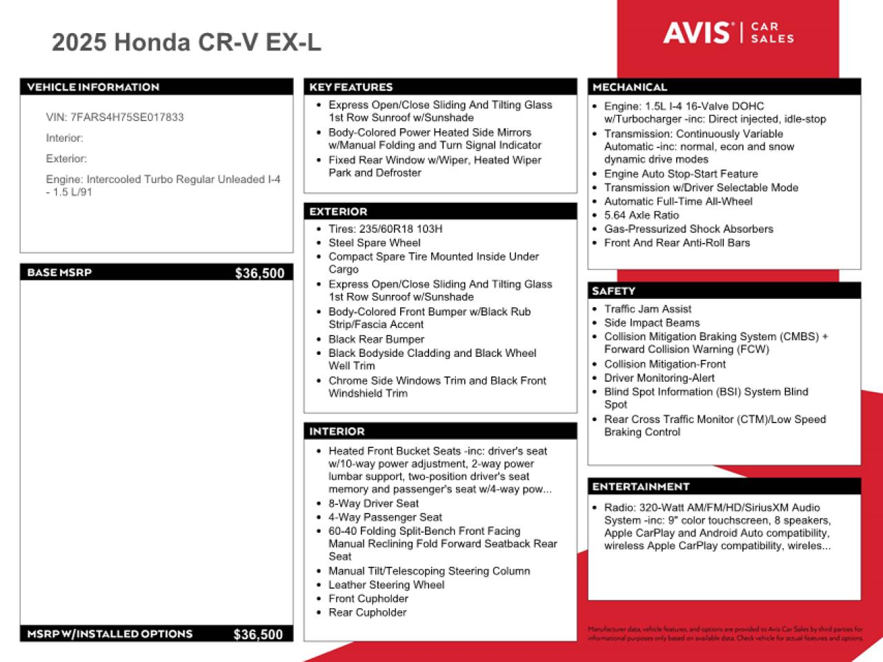 Honda Crv Exl Image 10
