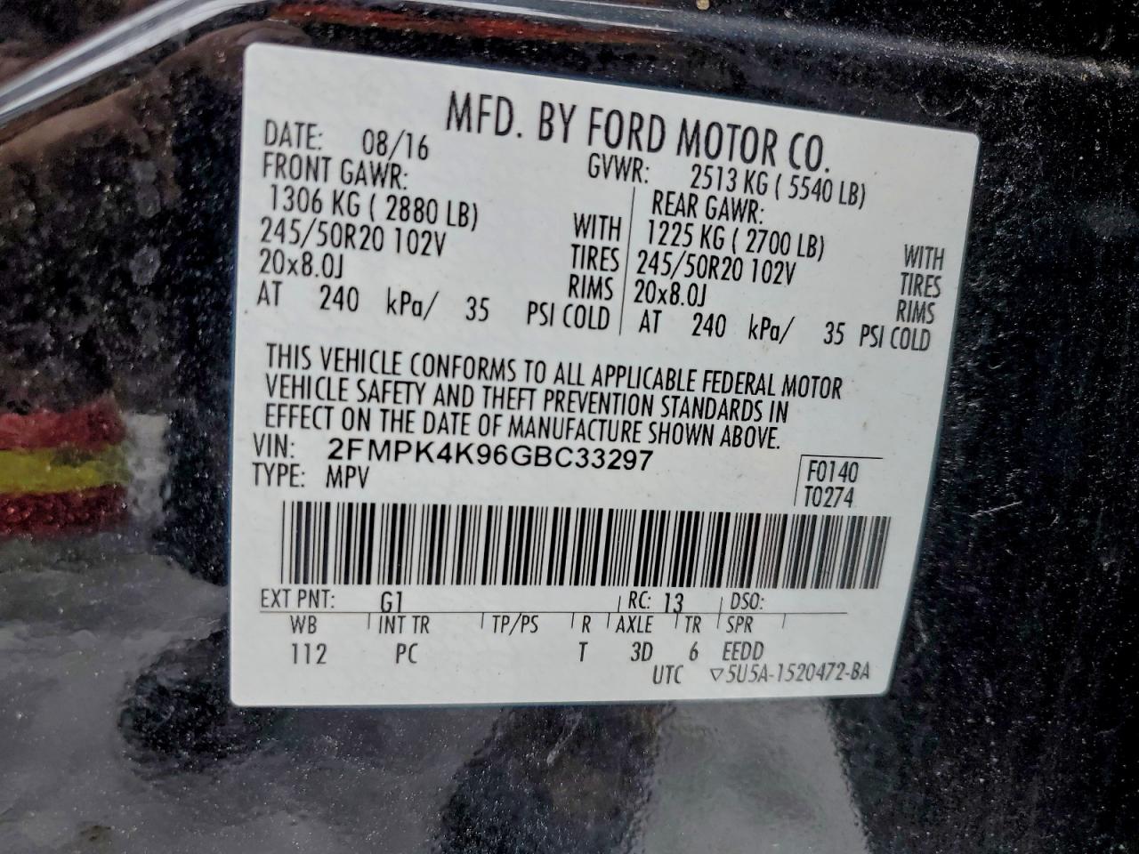 Ford Edge Titanium Image 8