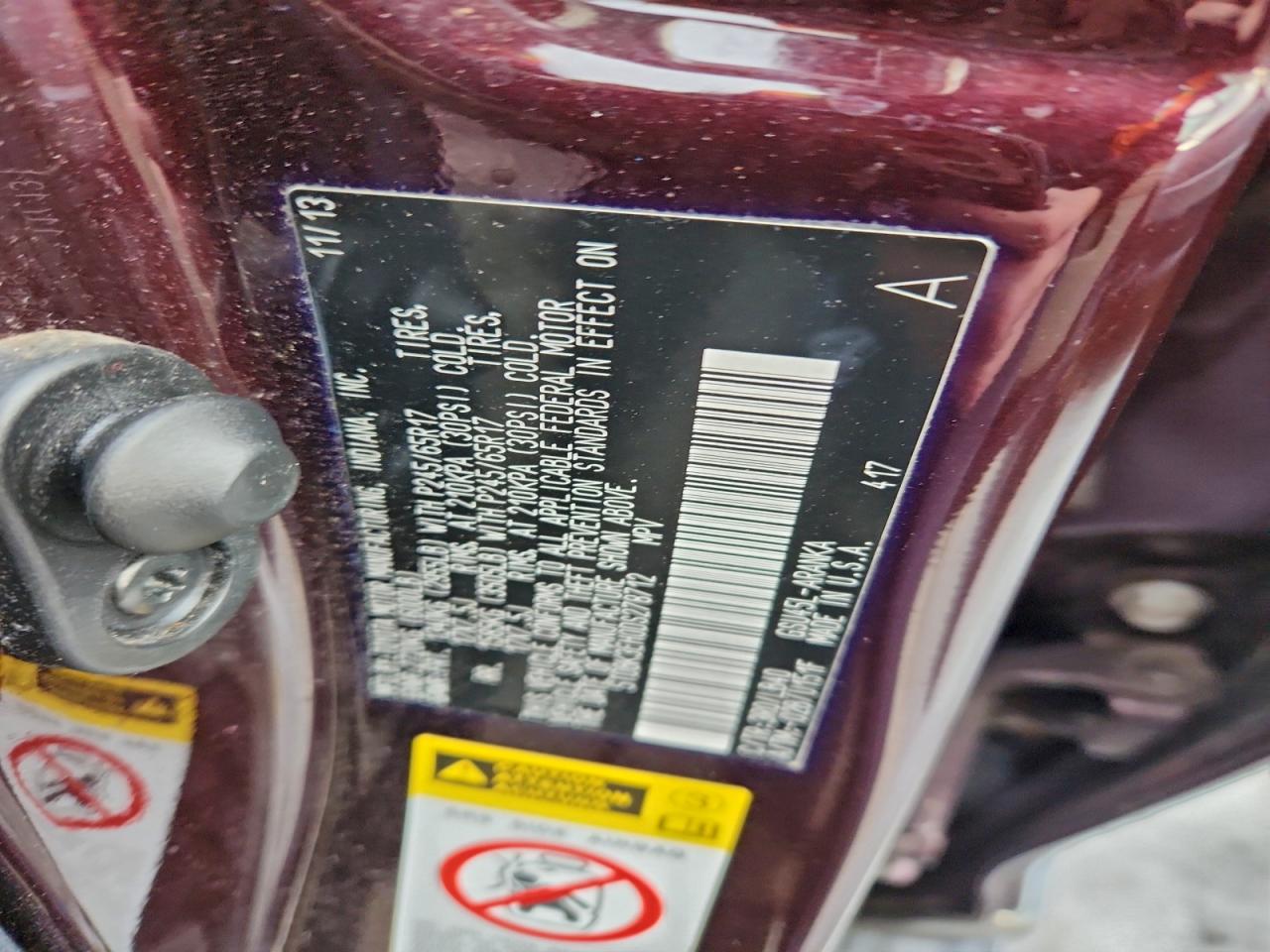 Toyota Highlander Base Image 13