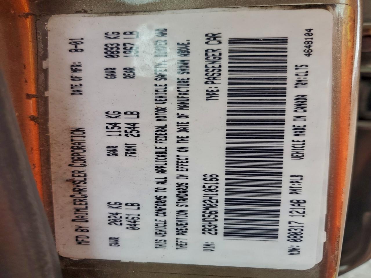 Dodge Intrepid Es Image 9