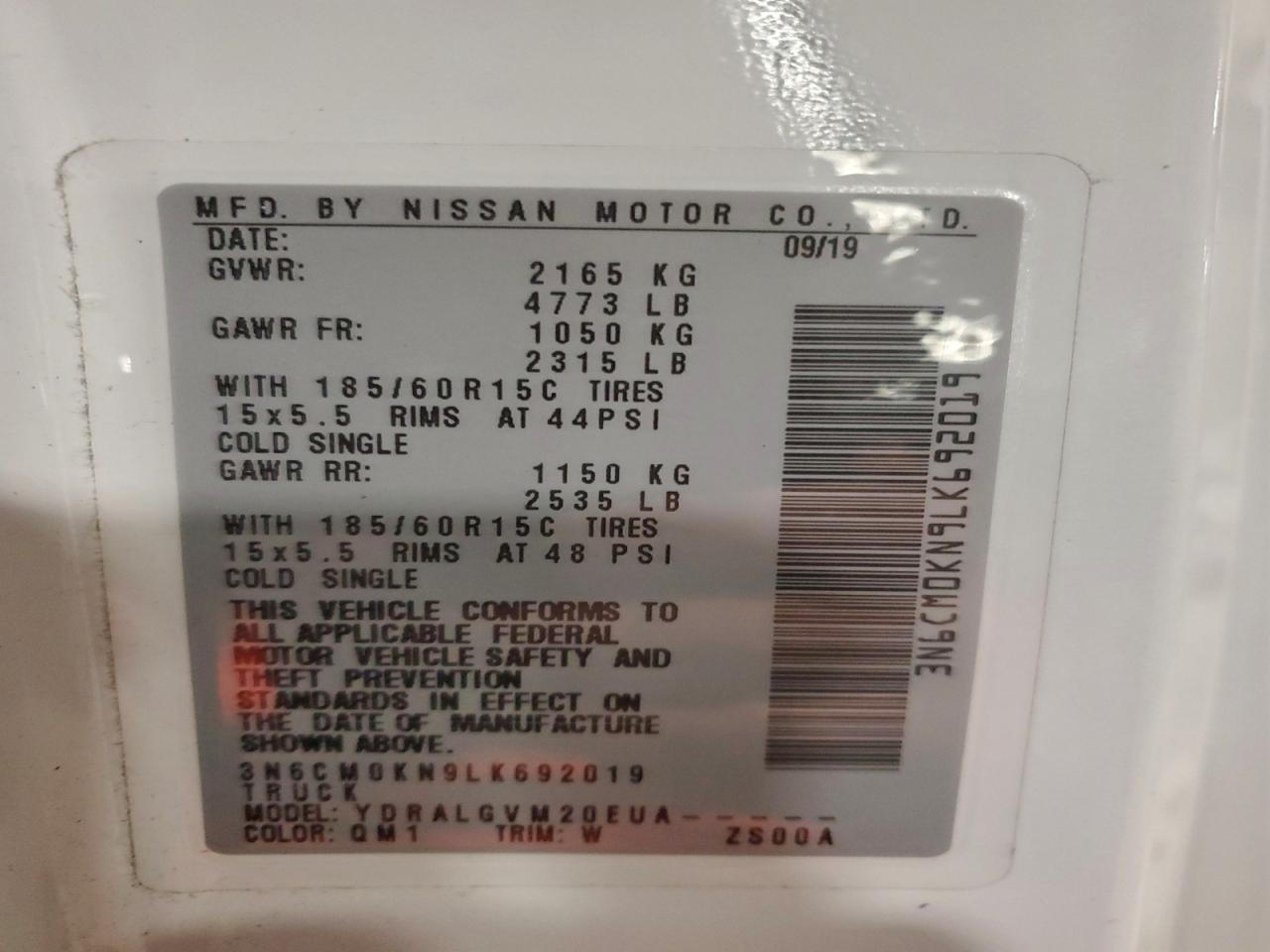 Nissan Nv 2.5s Image 9