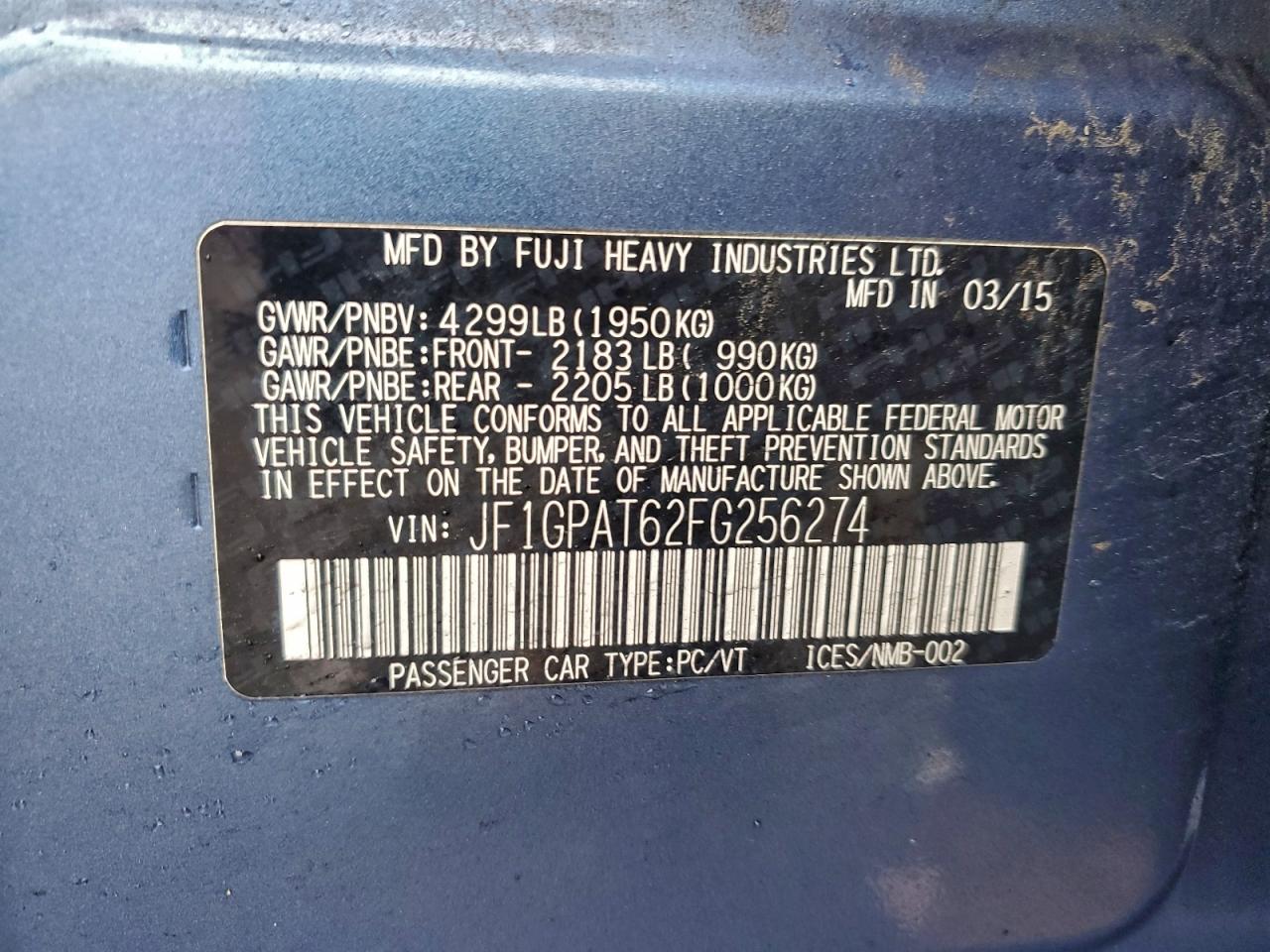 Subaru Impreza Sport Image 11