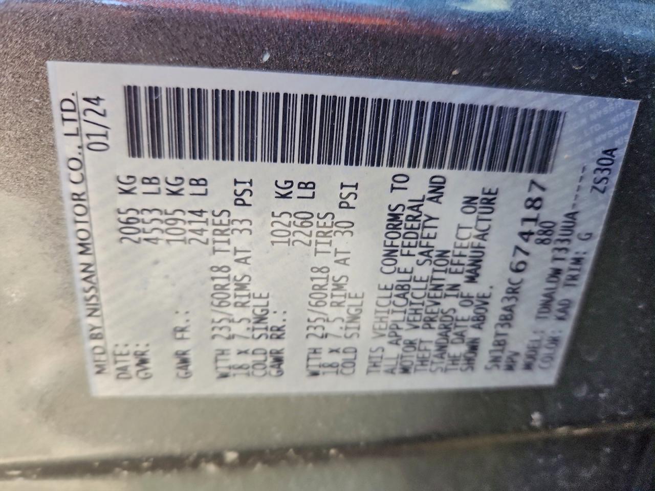 Nissan Rogue Sv Image 9