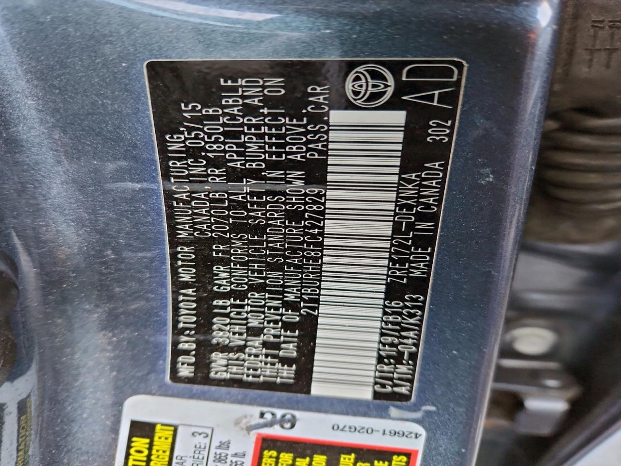 Toyota Corolla L Image 12