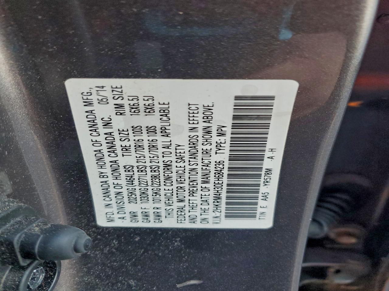 Honda Crv Lx Image 11